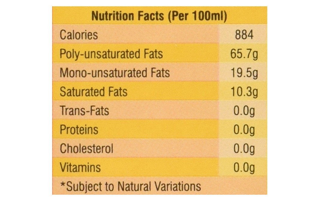 Pro Nature Organic Sunflower Oil (Cold Pressed)   Bottle  500 millilitre